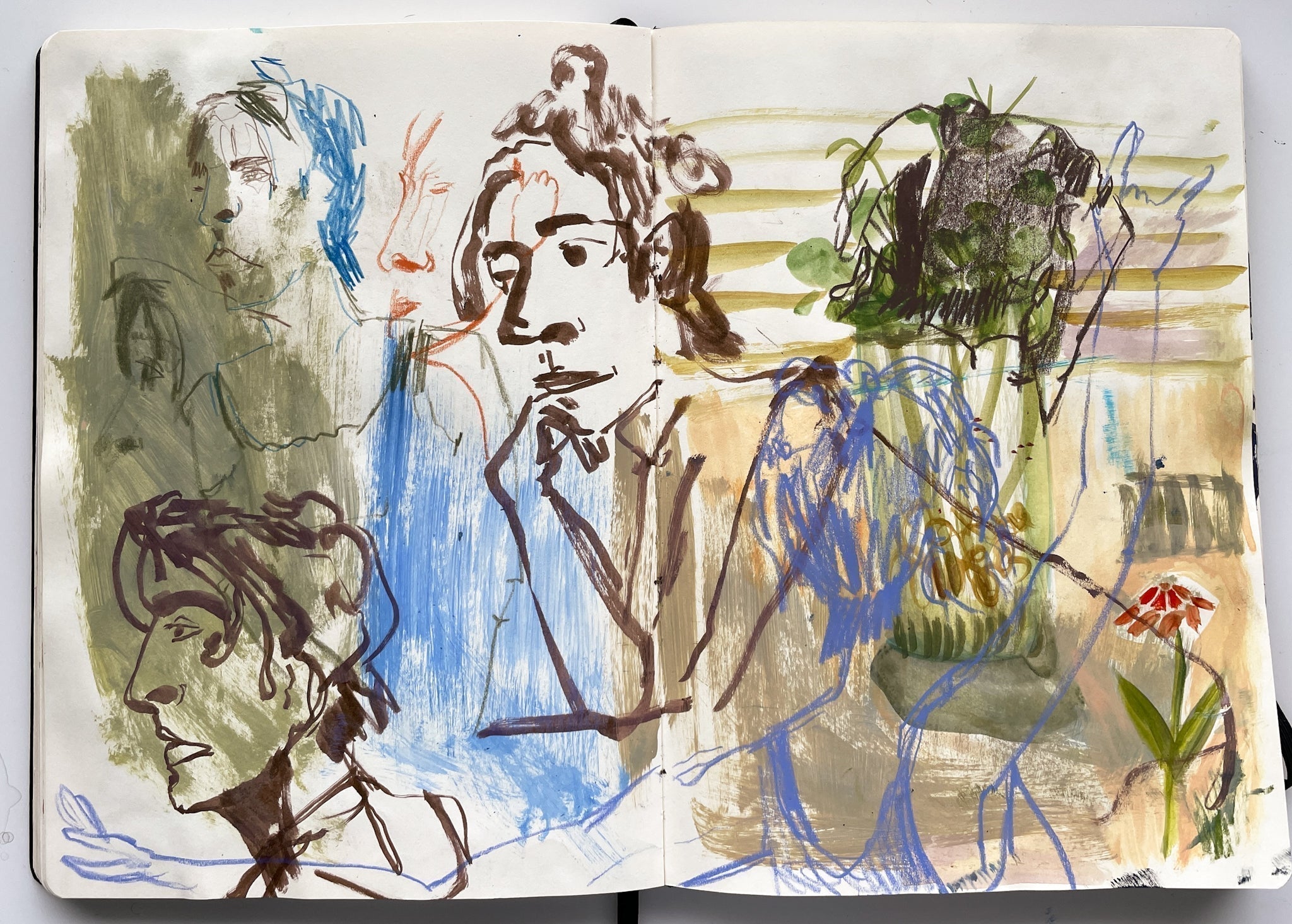 Life drawing sessions 4-5