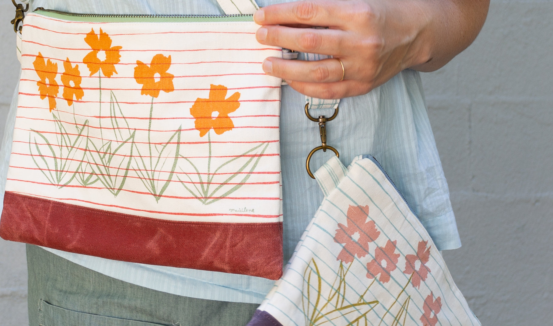 New Summery Print for our Crossbody Bag