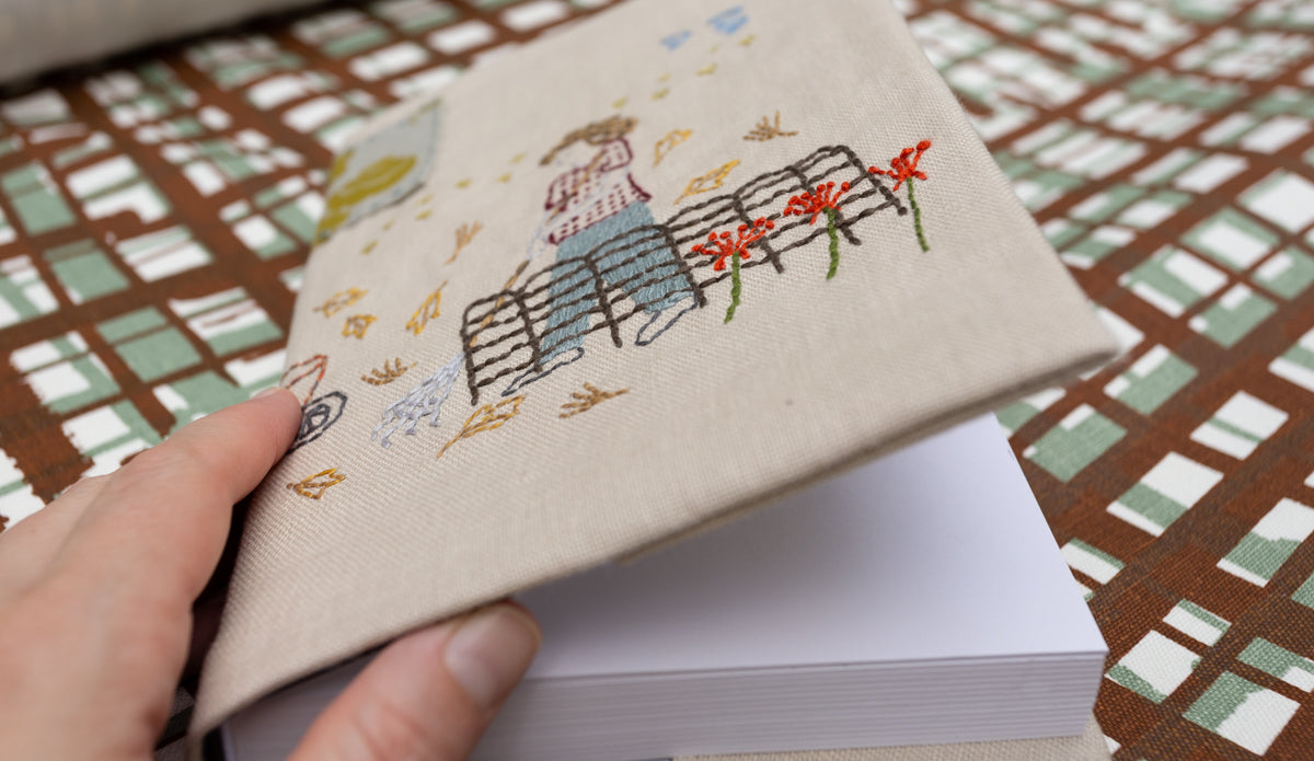 Make: A Fabric Notebook Cover