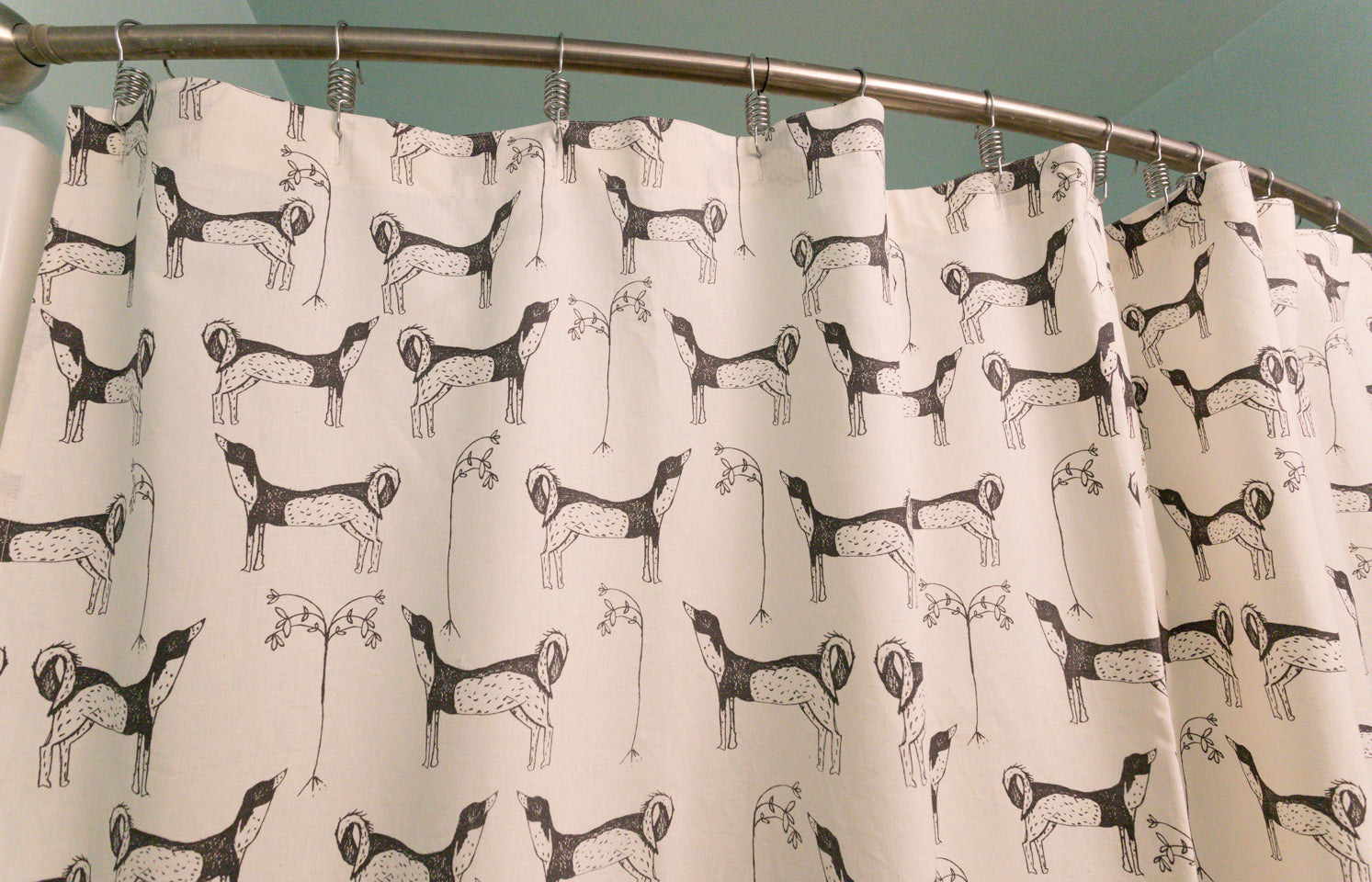 Sew your own shower curtain